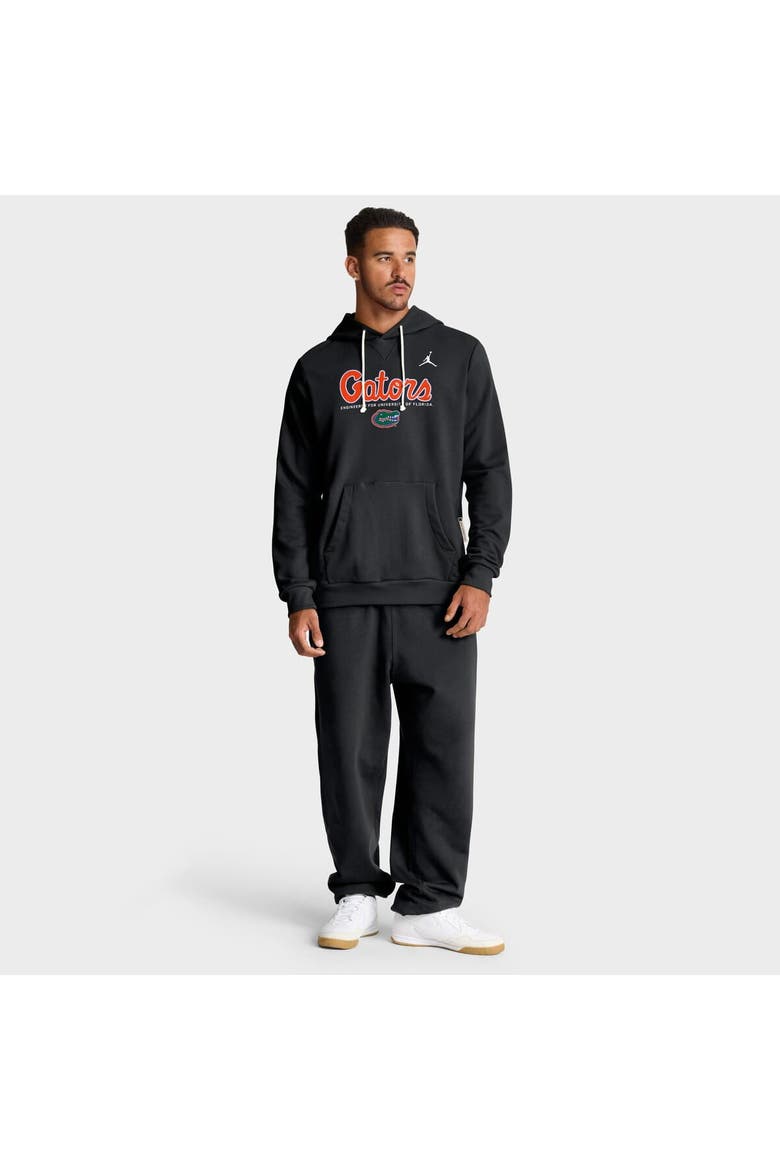 Men's Jordan Brand Black Florida Gators 2025 Sideline Standard Issue Dri-FIT Hoodie, Alternate, color, Black