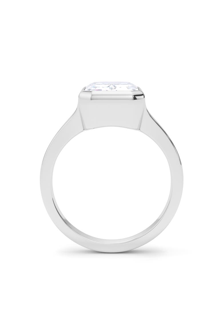 Emerald Cut Cigar Lab Created Diamond Ring, Alternate, color, 2.00CTW 18K WHITE GOLD