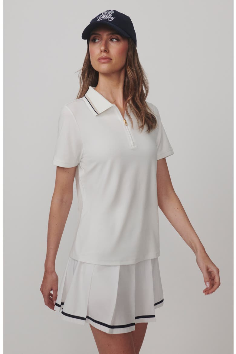 Elton Performance Polo, Alternate, color, WHITE