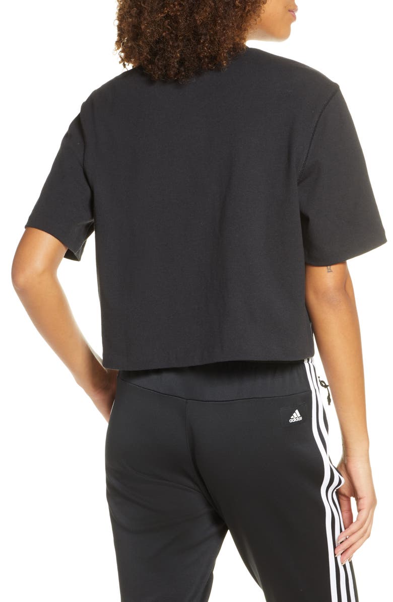 adidas Originals Large Trefoil Tee, Alternate, color, 