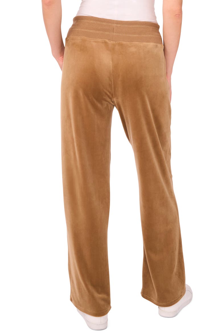 Straight Leg Drawstring Pants, Alternate, color, CAMEL