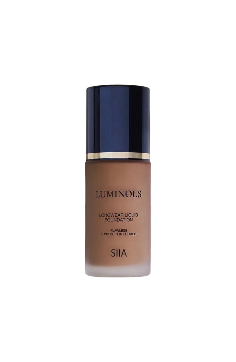 Siia Cosmetics Luminous Longwear Liquid Foundation, Main, color, Americano