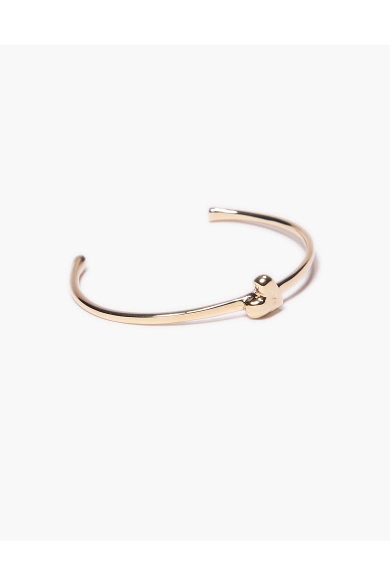 Coeur Cuff, Alternate, color, Brass