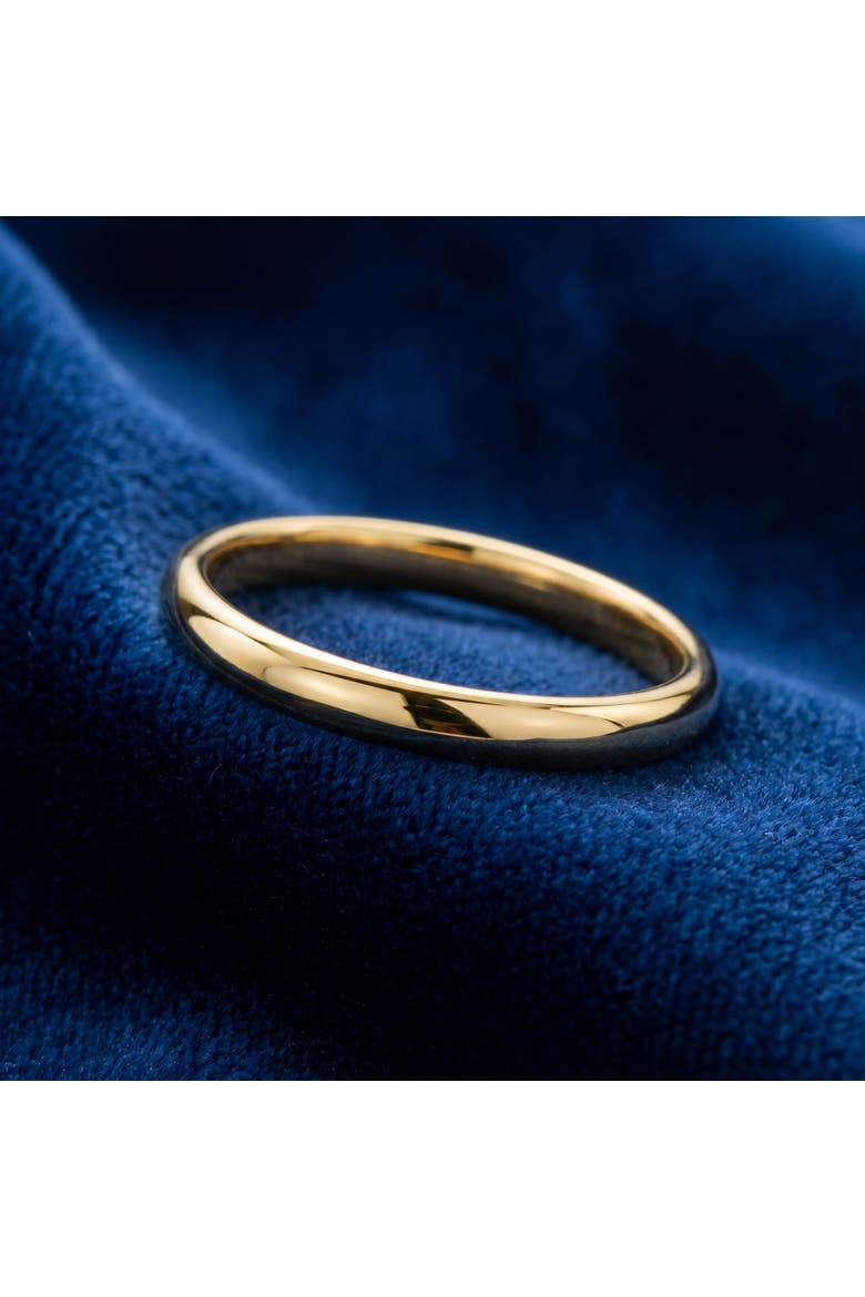 2mm 14K Gold Comfort Fit Plain Wedding Band, Alternate, color, 14k Yellow Gold