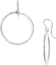 Nashelle Signature Small Hammered Hoop Earrings