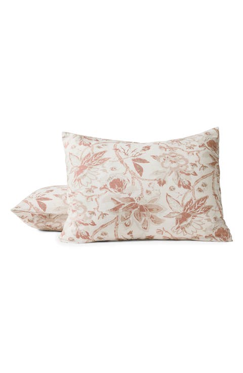 Sea Bloom Linen & Organic Cotton Pillow Sham
