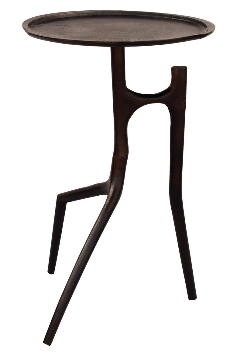 Maadi Side Table, Alternate, color, ALUMINUM BRONZE PLATED