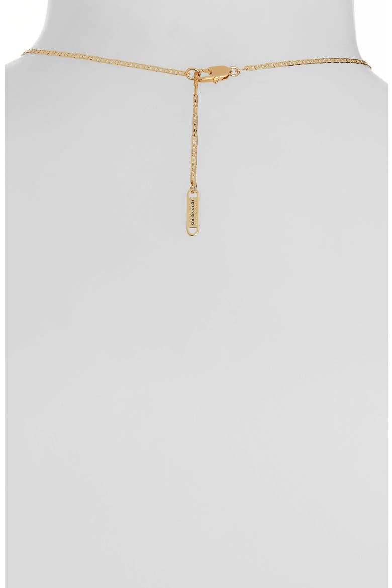 Isla Mother of Pearl Pendant Necklace, Alternate, color, HIGH POLISH GOLD
