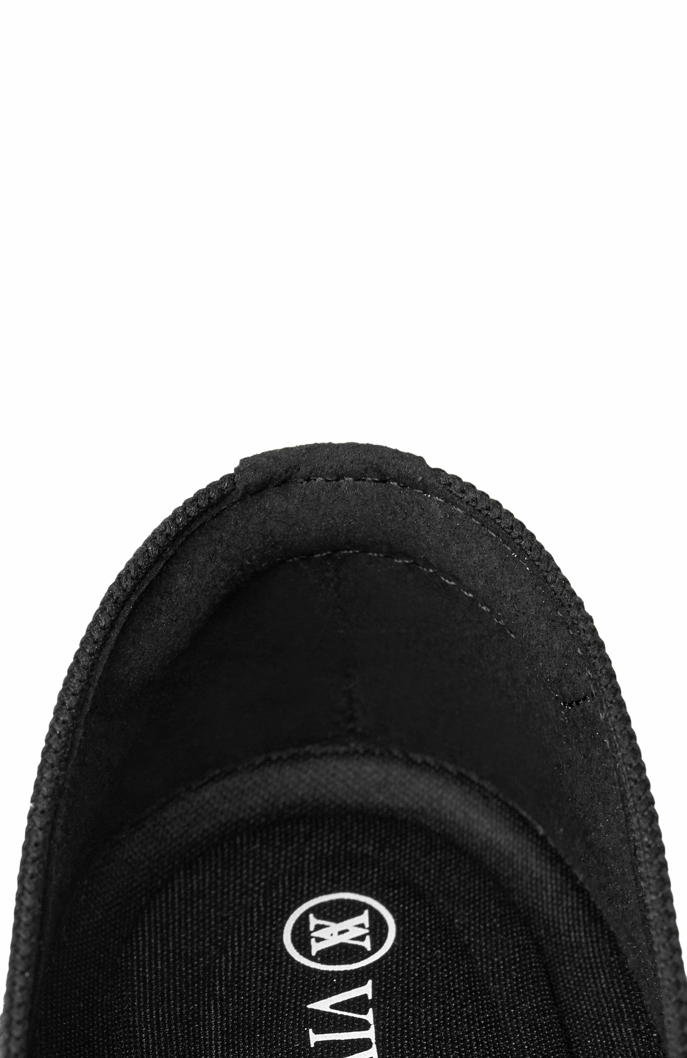 VIVAIA Round-Toe Embroidered Loafers, Alternate, color, Black - Cheetah