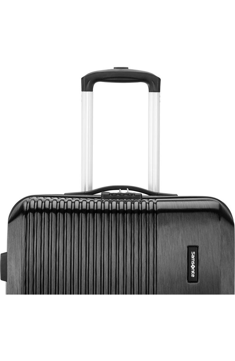 Samsonite Alliance SE Hardside 28" Checked Spinner, Alternate, color, Bass Black