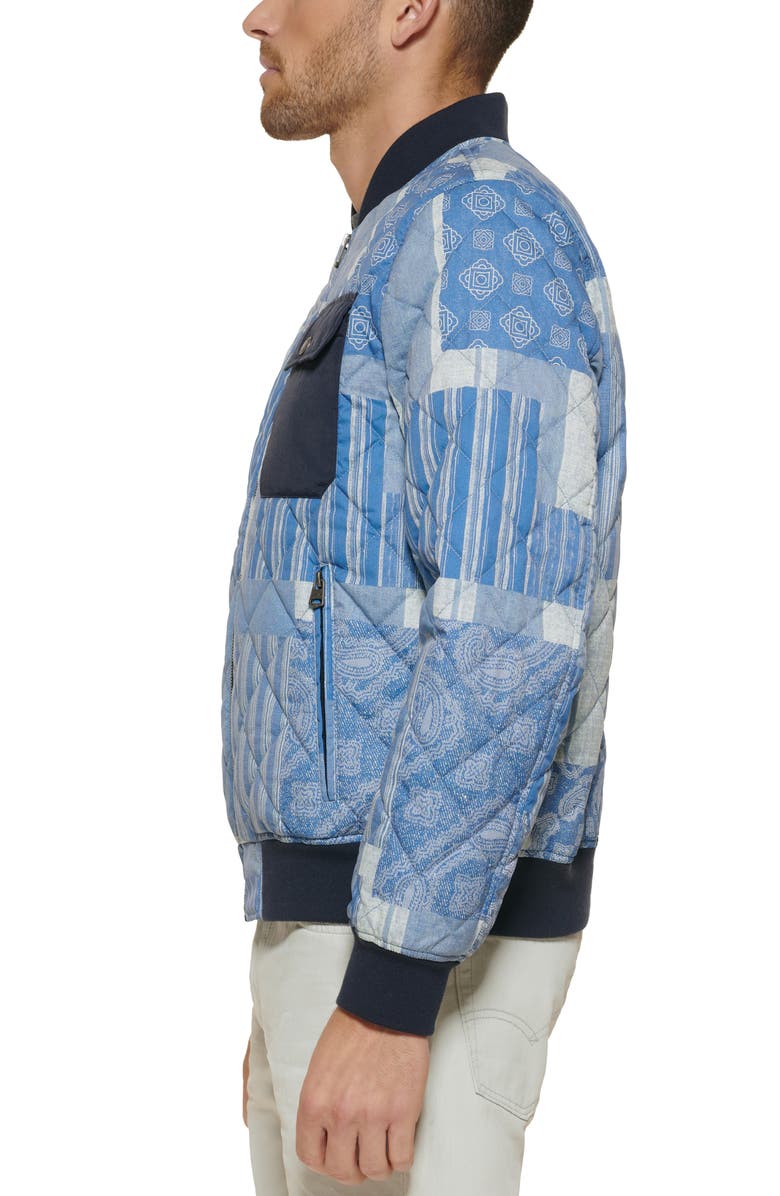 Levi's<sup>®</sup> Patchwork Quilted Bomber Jacket, Alternate, color, 