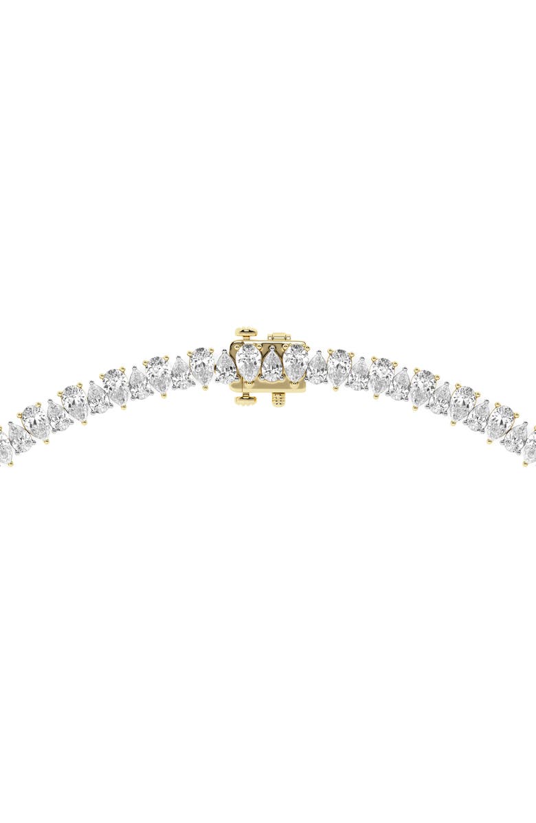 HauteCarat The Carey Lab Grown Diamond Necklace, Alternate, color, 18K Yellow/ White Gold