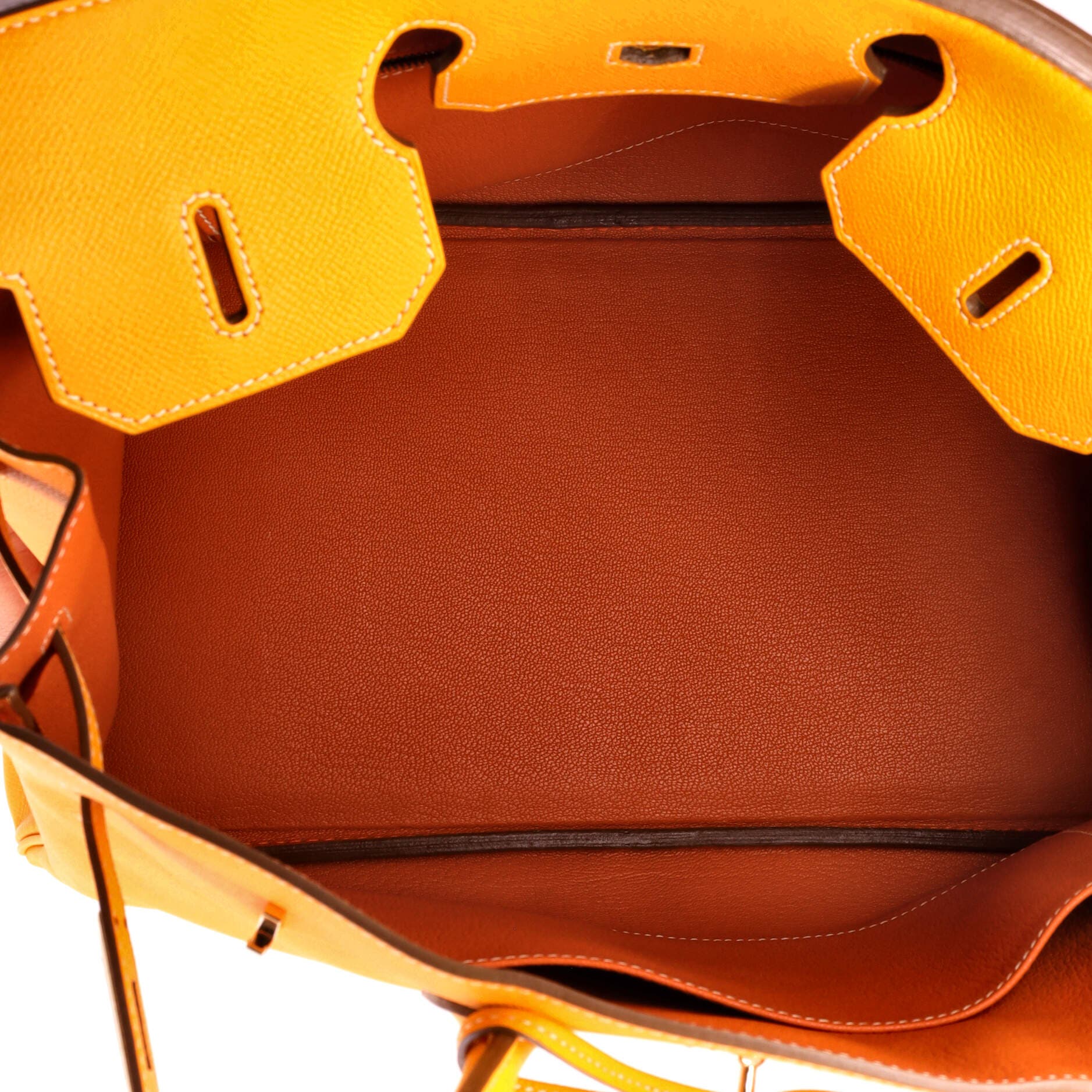 Candy Birkin Bag Epsom 35, Alternate, color, Candy-Jaune D'or/Potiron