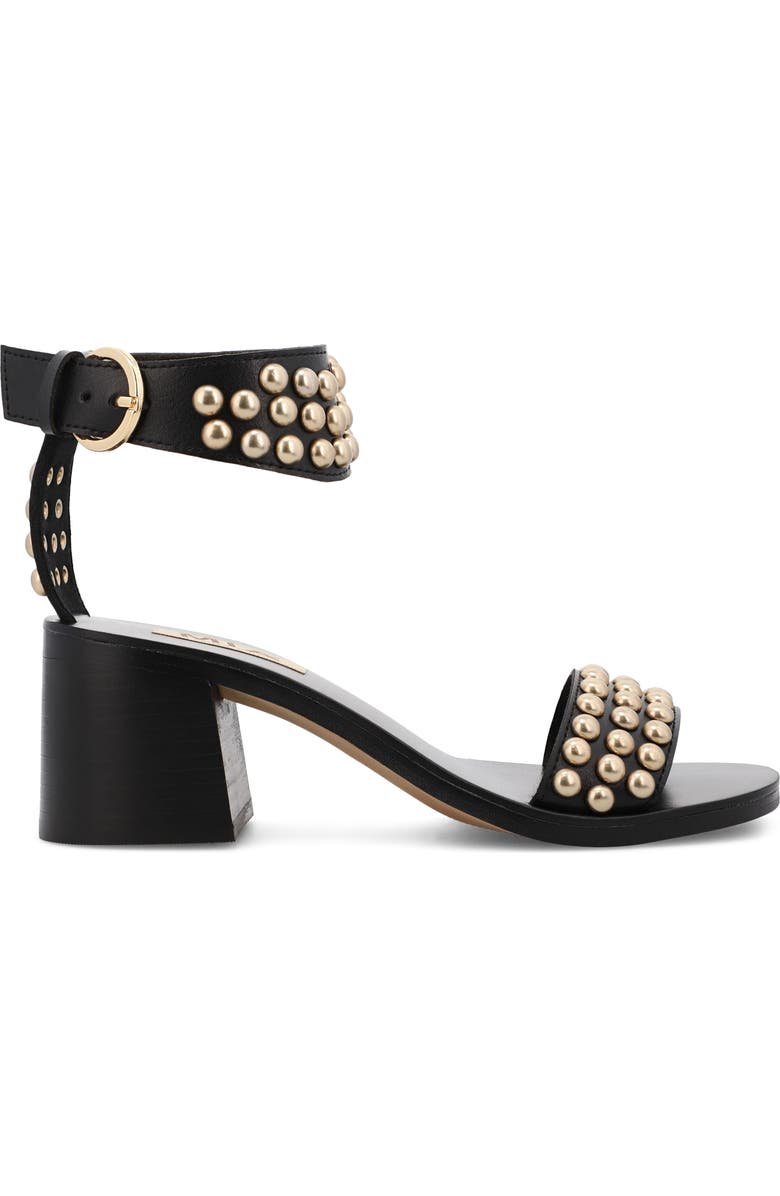 MIA Narelle Ankle Strap Sandal, Alternate, color, Black Bona