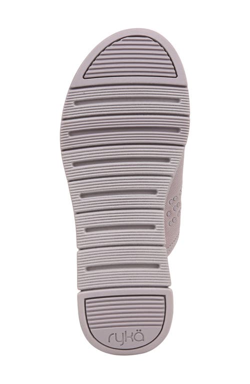 Shop Ryka Rykä Elegance Slide Sandal In Purple Fog