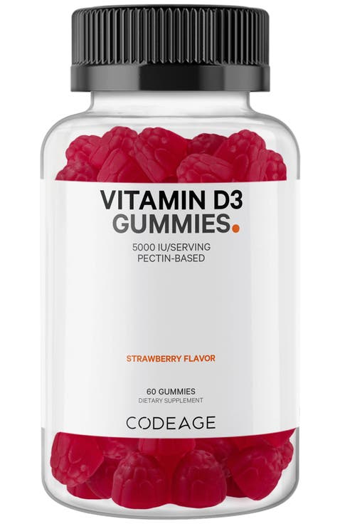 Vitamin D3 Gummies - Vitamin D 5000 IU Supplement