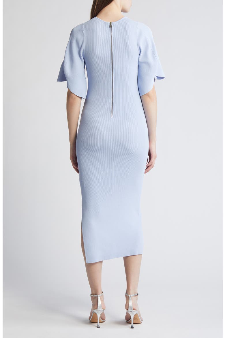 Raelea Rib Sweater Dress, Alternate, color, LIGHT BLUE