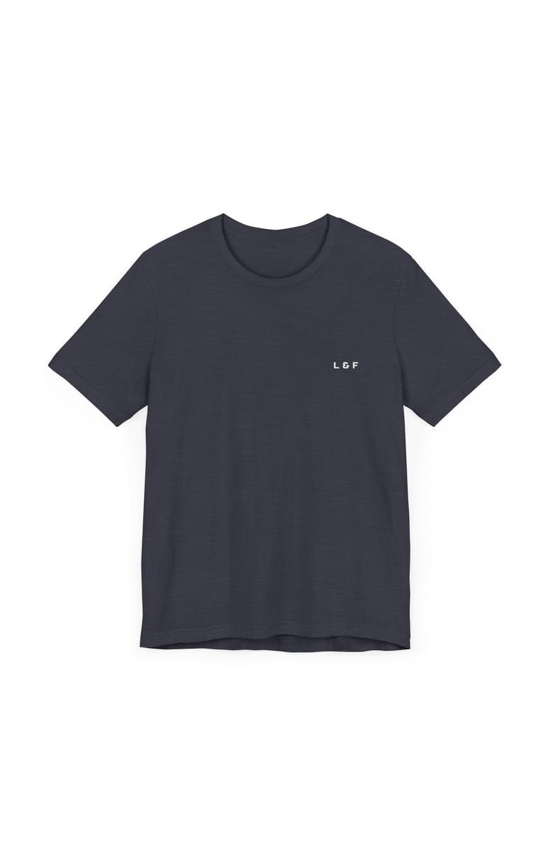 Ledger & Ford L&F Bull Graphic Tee, Alternate, color, Navy