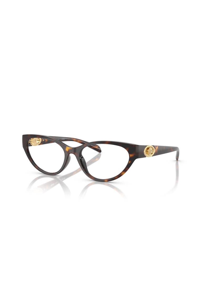52mm Cat Eye optical glasses, Main, color, Tortoise