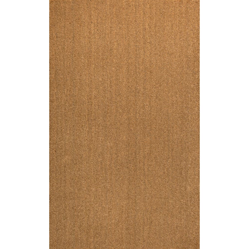 Jonathan Y Peater Classic Casual Commerical Natural Coir Doormat In Light Brown