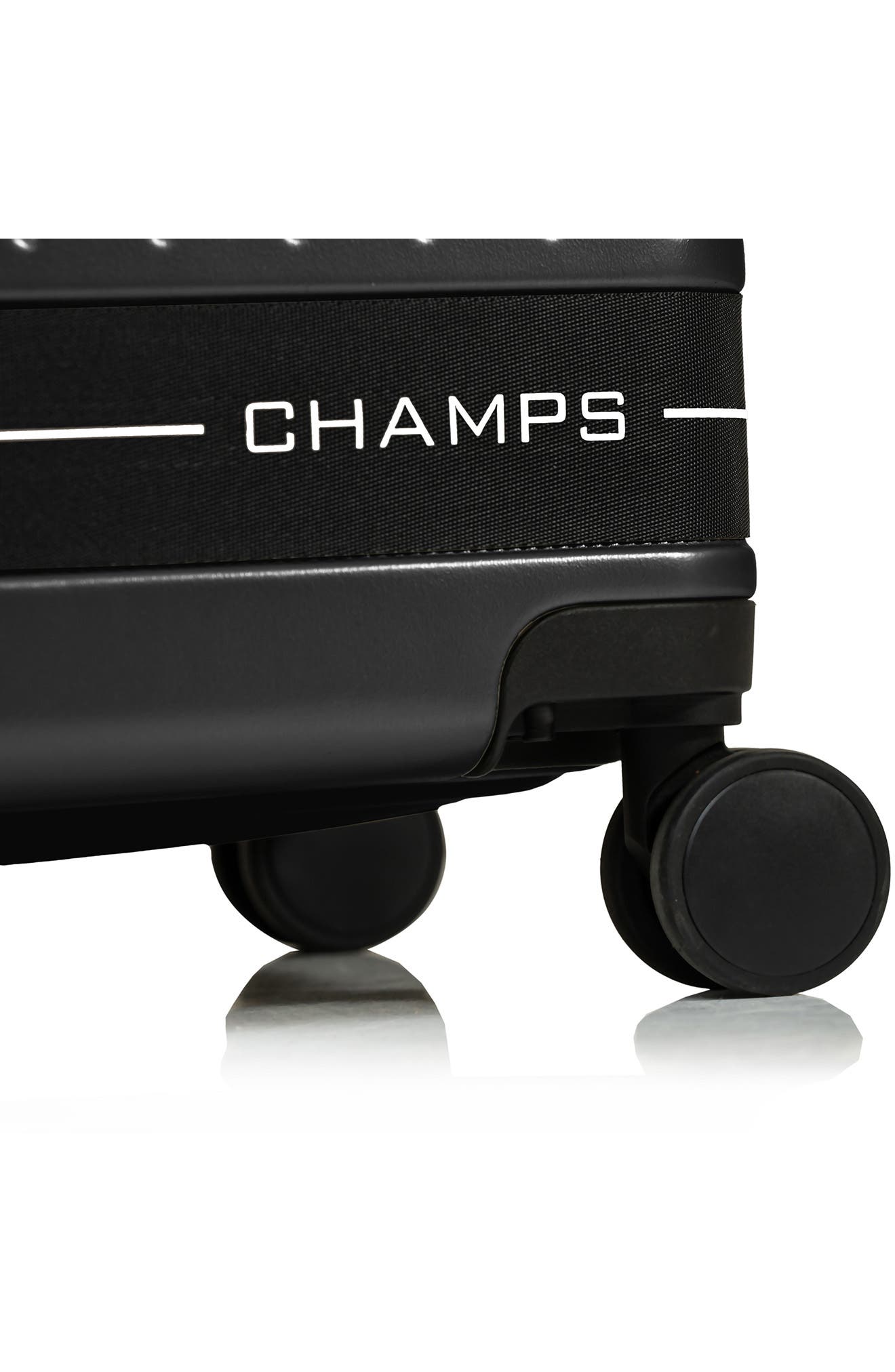 CHAMPS Fresh II 3-Piece Wheeled Luggage Set, Alternate, color, Black