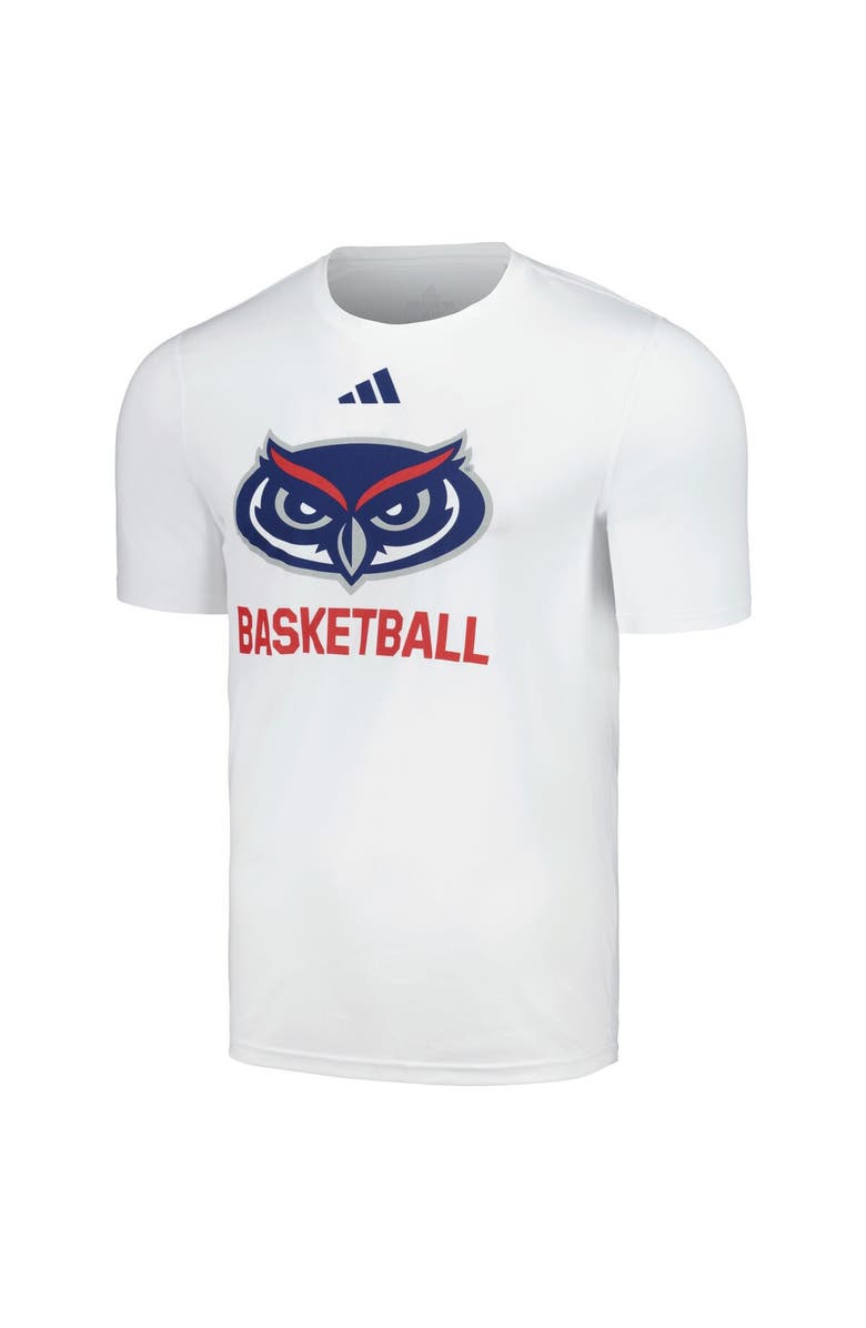 adidas Men's adidas White Florida Atlantic Owls Basketball Creator T-Shirt, Alternate, color, White