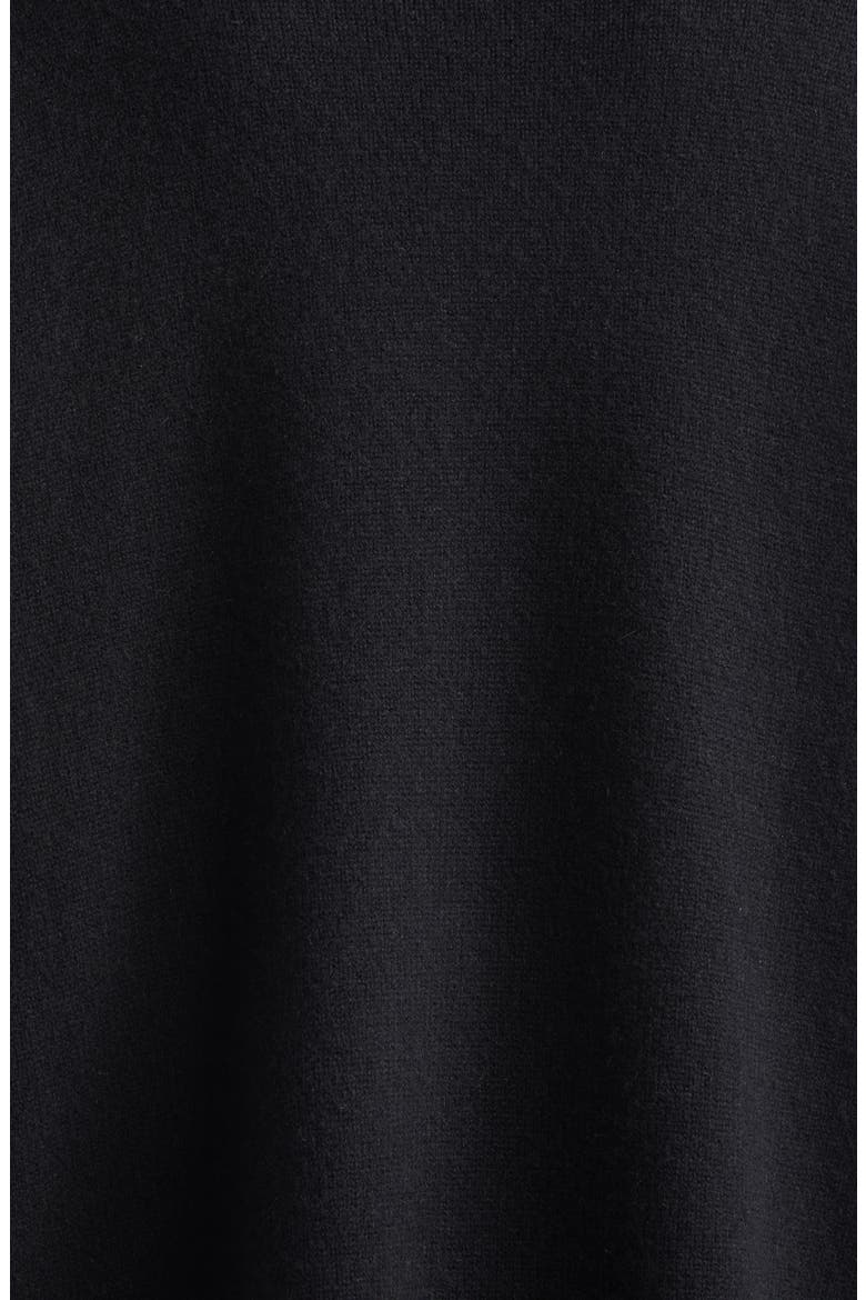 Anton Cashmere Crewneck Sweater, Alternate, color, BLACK
