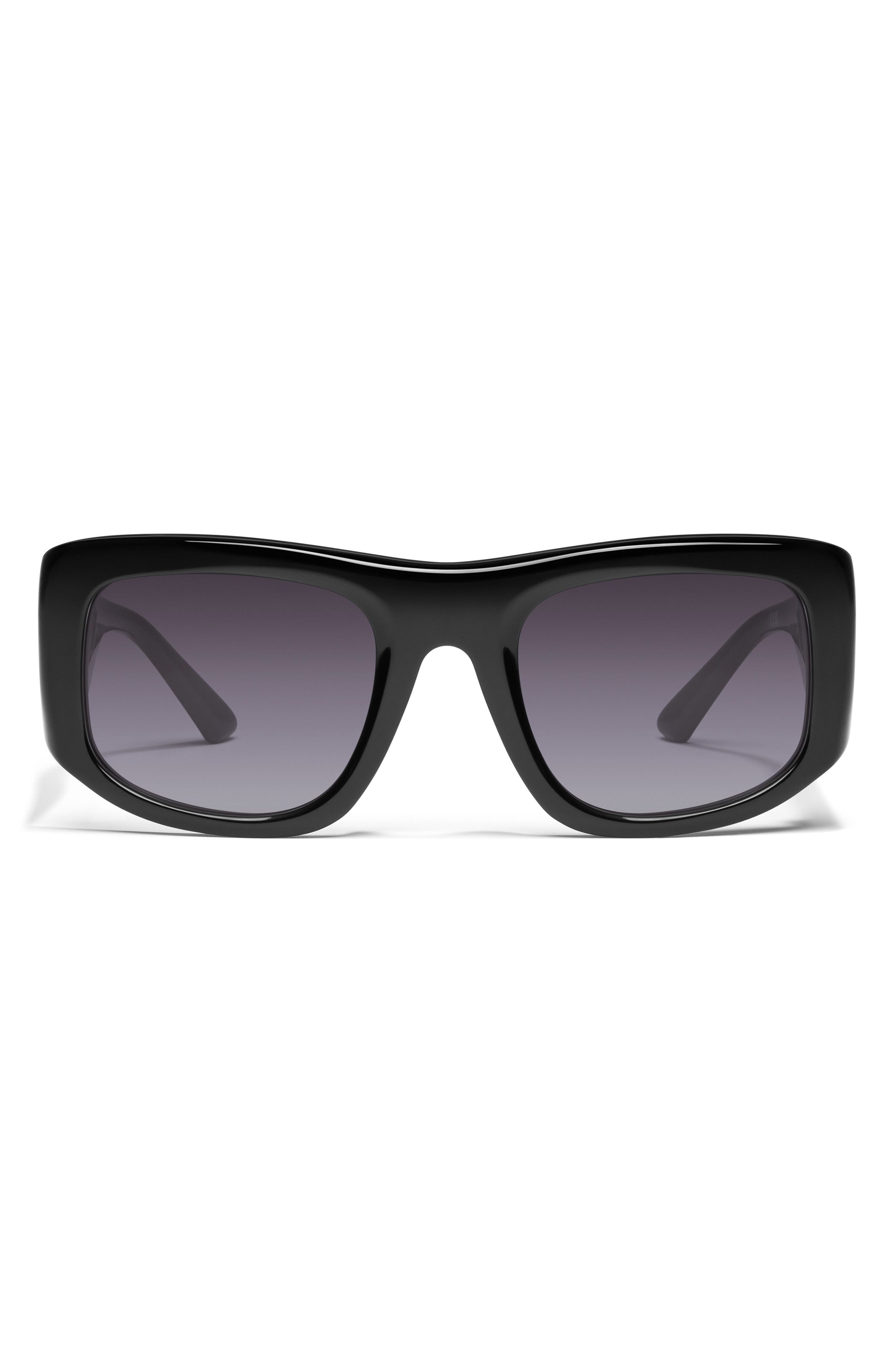QUAY x Guizio Uniform 55mm Square Sunglasses