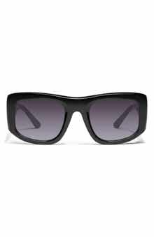 QUAY x Guizio Uniform 55mm Square Sunglasses