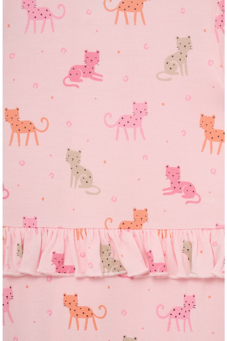 Cheetah and Hearts 2-Pack Footies (Nordstrom Exclusive), Alternate, color, PINK
