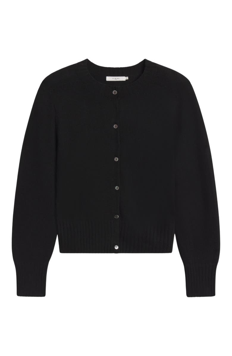 Almina Concept Knit Cardigan, Alternate, color, Black