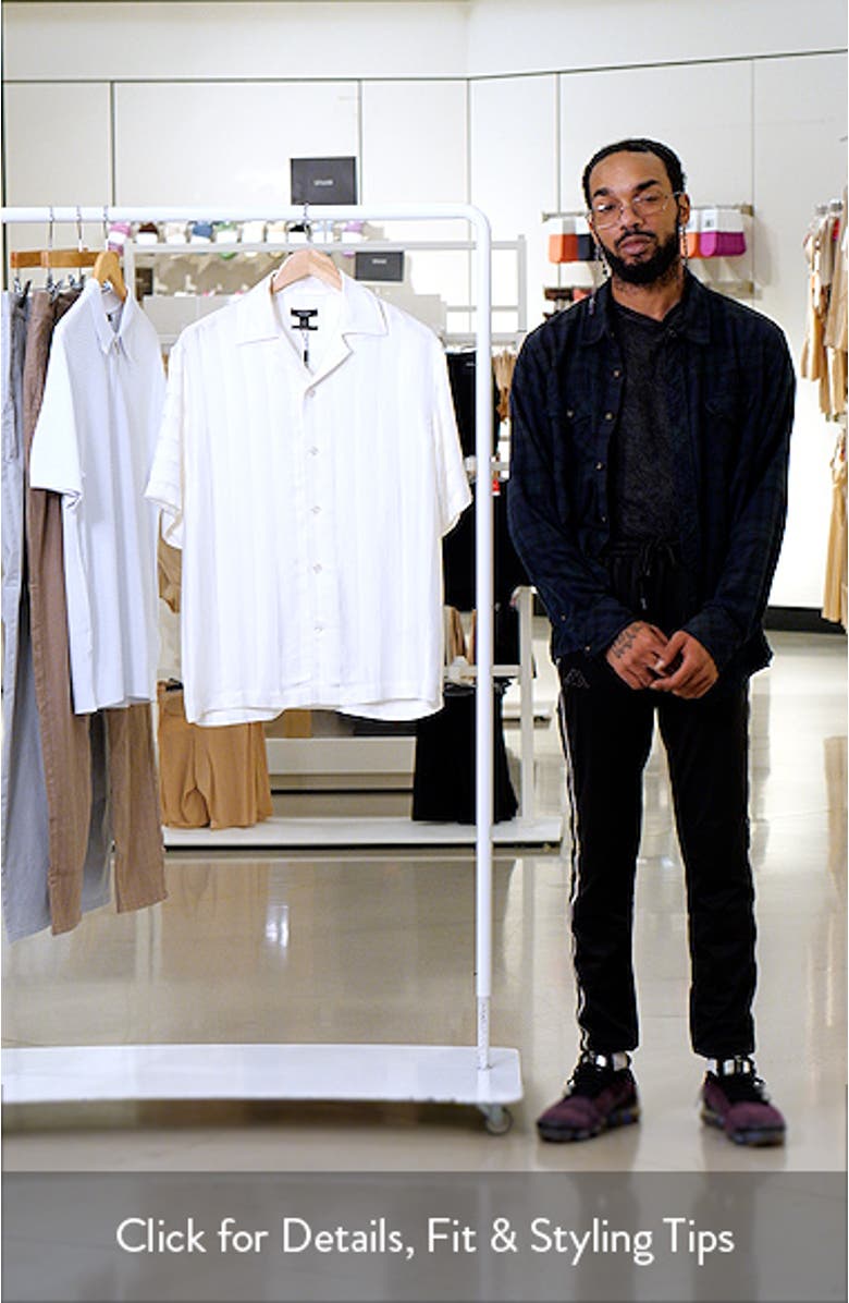 Melba Jacqurd Stripe Camp Shirt, sales video thumbnail