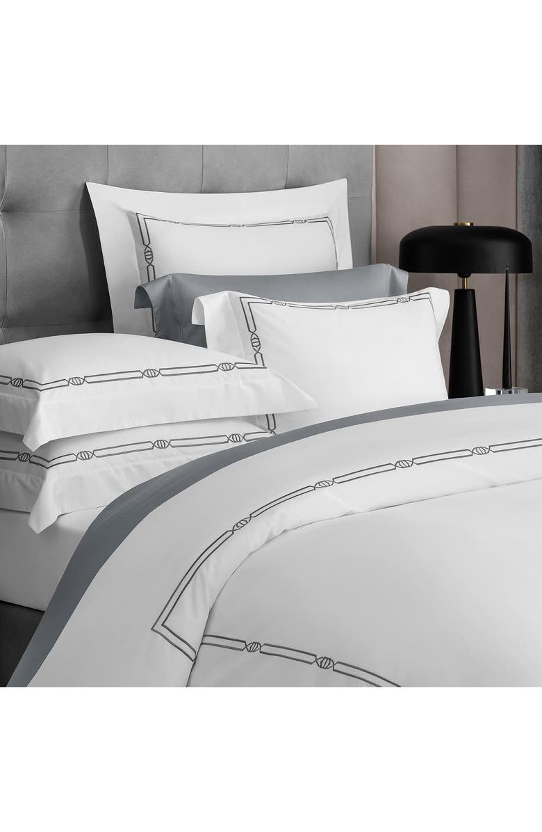 Togas Sigman Duvet Cover, Alternate, color, White