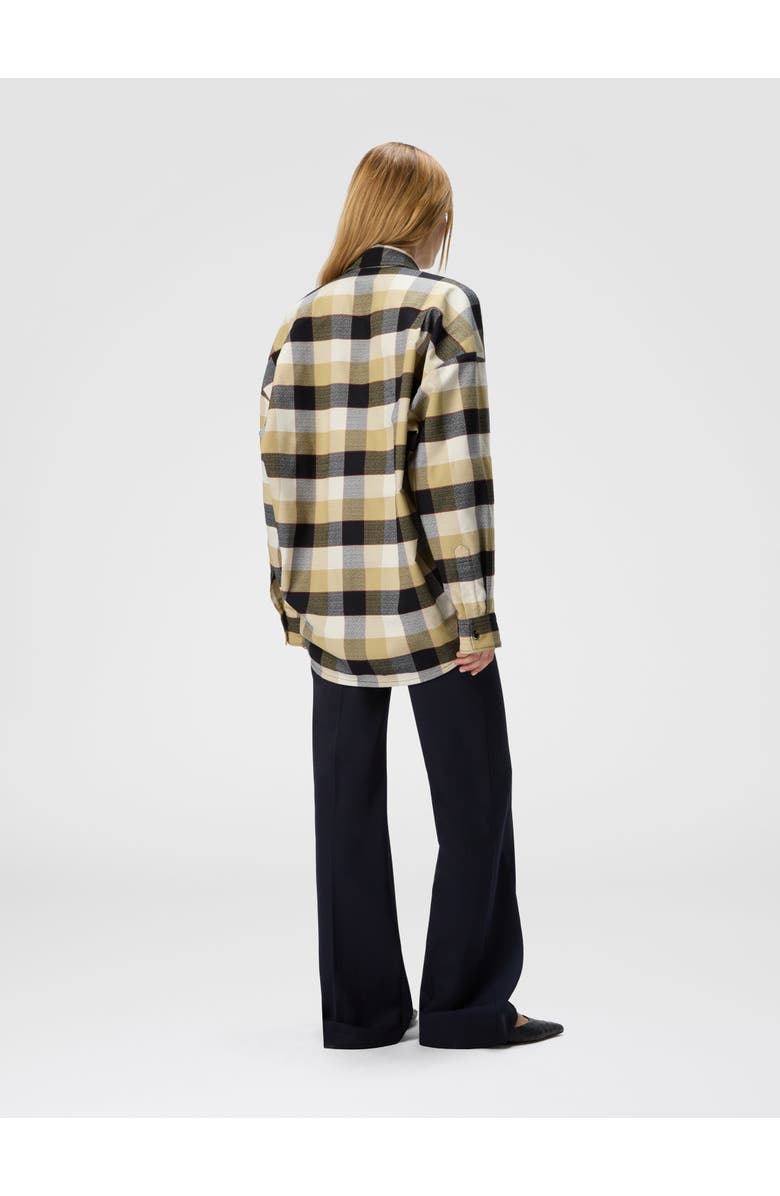Missoni Oversized Check Shirt, Alternate, color, Beige