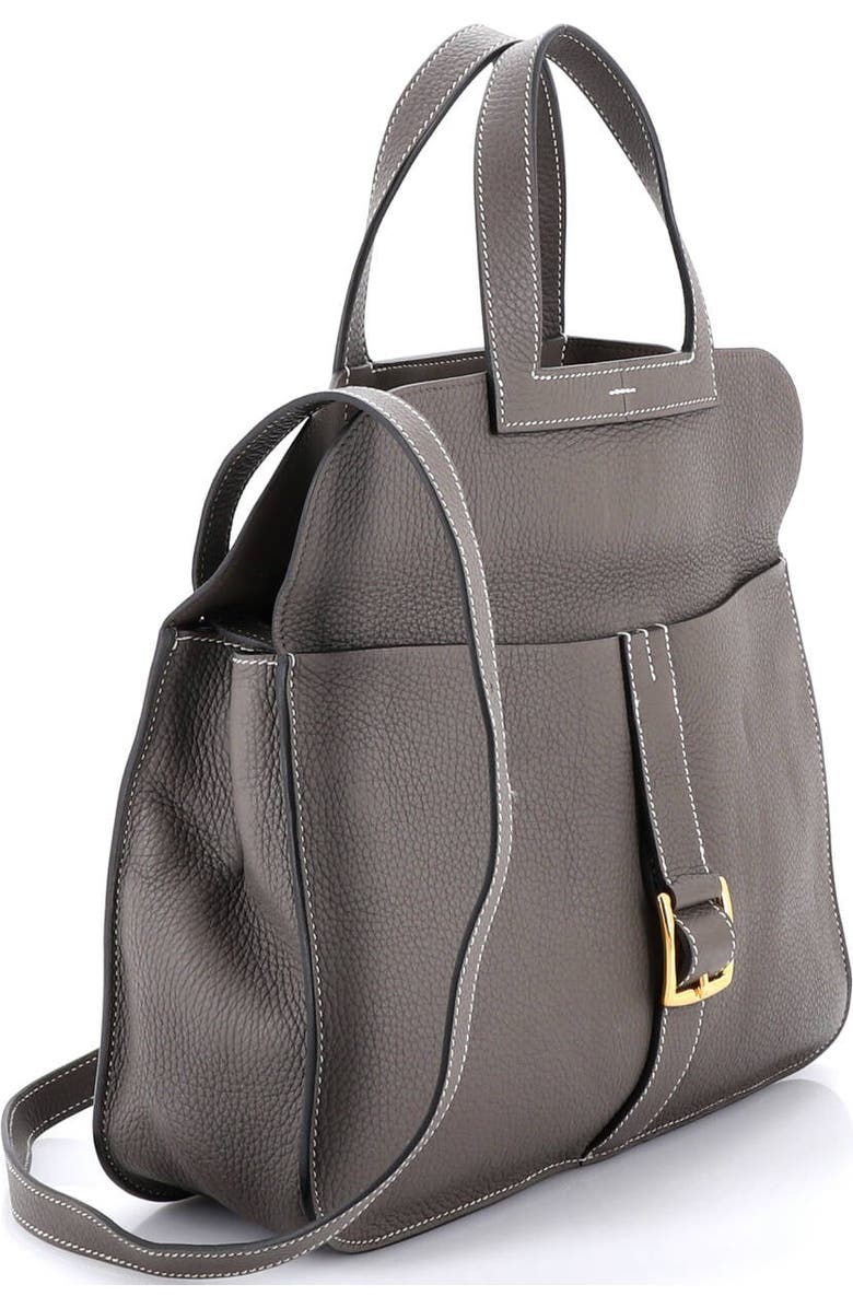 Pre-Owned Hermes Halzan Bag Clemence 31, Alternate, color, Etoupe