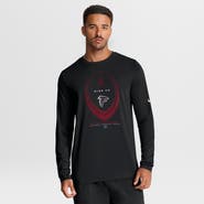 Nike Men's Nike Black Atlanta Falcons Legend Icon Dri-FIT Long Sleeve T-Shirt