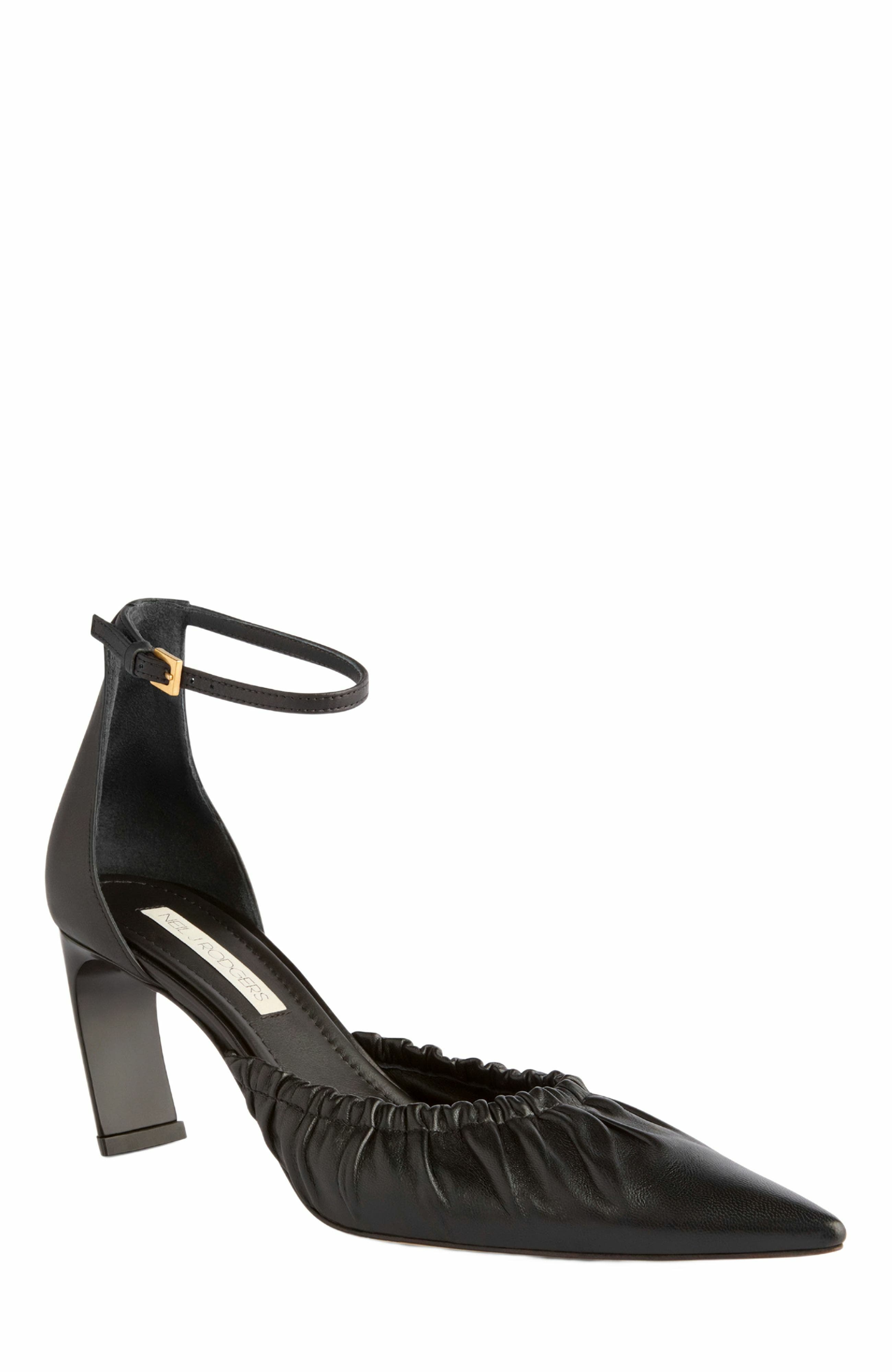 Neil J. Rodgers Nina D'Orsay Pump, Alternate, color, Black Nappa
