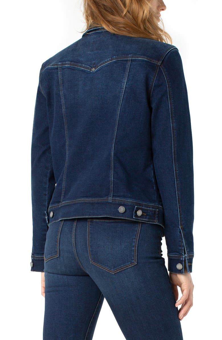 Liverpool Los Angeles Classic Sustainable Denim Jacket | Nordstrom