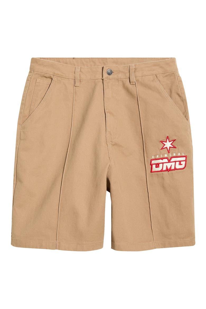 Star Logo Shorts, Alternate, color, STONE