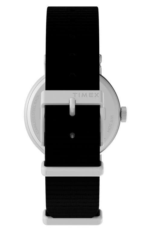 Timex ® X Monopoly Weekender Webbing Strap Watch, 37mm In Black
