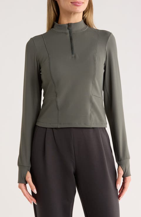 Horizon Quarter Zip Top