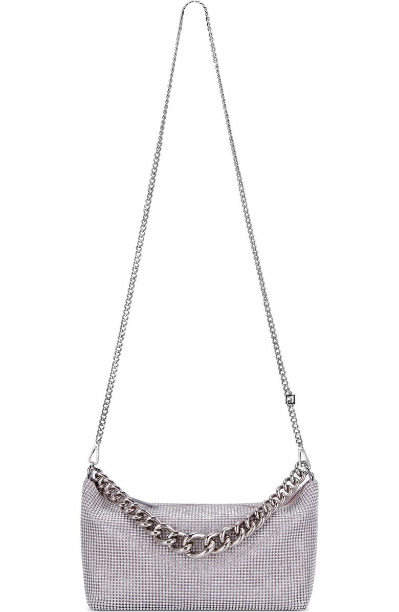 Rafe New York Eliza Shoulder Bag, Alternate, color, Silver