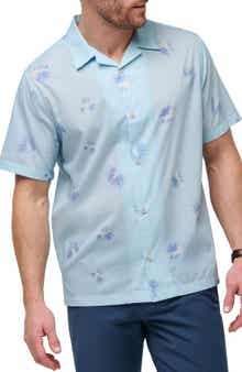 TravisMathew Casino Holiday Camp Shirt