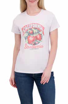 Lucky Brand Strawberries Graphic T-Shirt