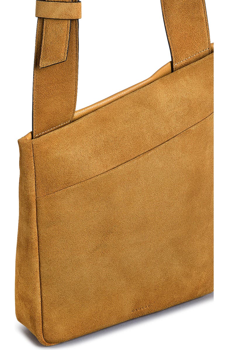 Radley Medium Alpha Road Suede Crossbody Bag, Alternate, color, Pecan 2