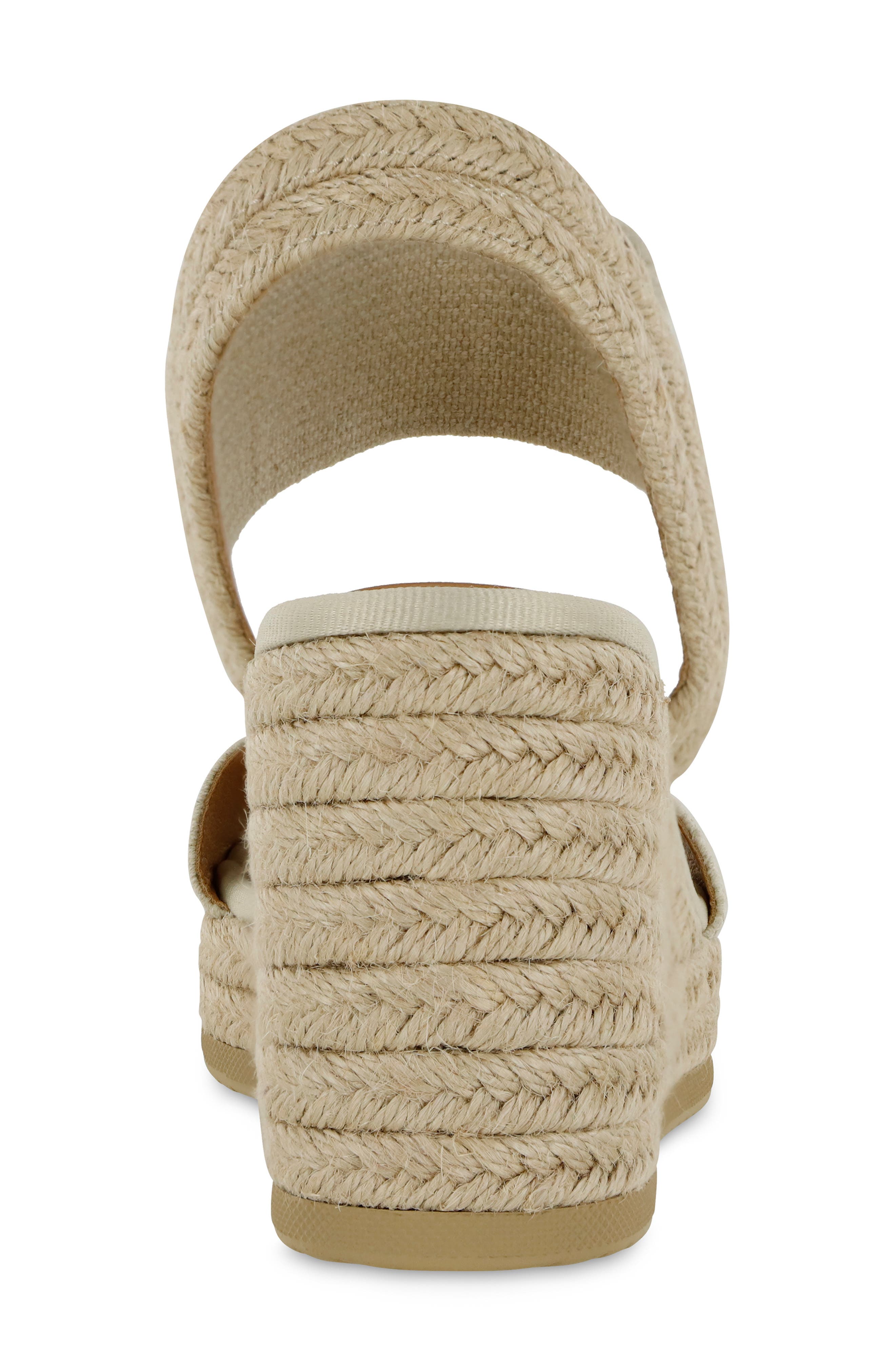MIA Brittni Espadrille Wedge Sandal, Alternate, color, Natural