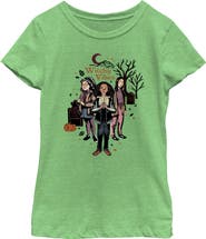Hocus Pocus 2 Girl's Hocus Pocus 2 Witchy Vibes Portrait Graphic T-Shirt