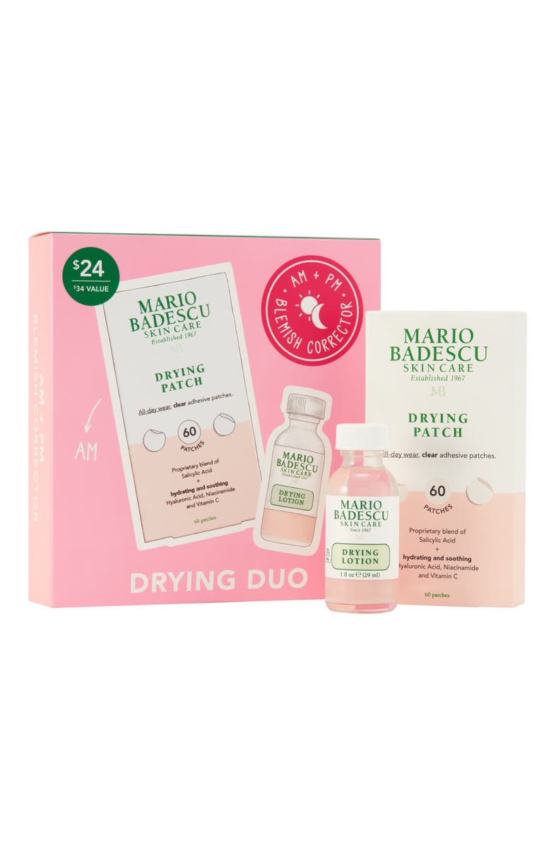 Mario Badescu Drying Duo Set $34 Value, Main, color,