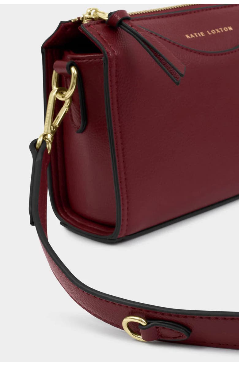 Katie Loxton Alba Crossbody Bag in Cherry, Alternate, color, Cherry