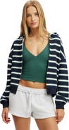 COTTON ON BODY Women's Active Fleece Zip Through Hoodie
